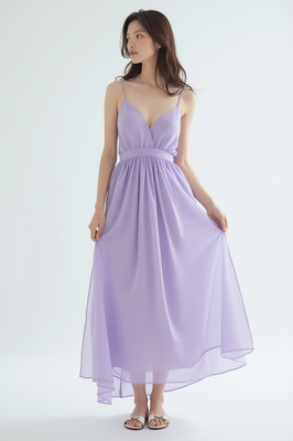 Women's Lavender Summer Skirt